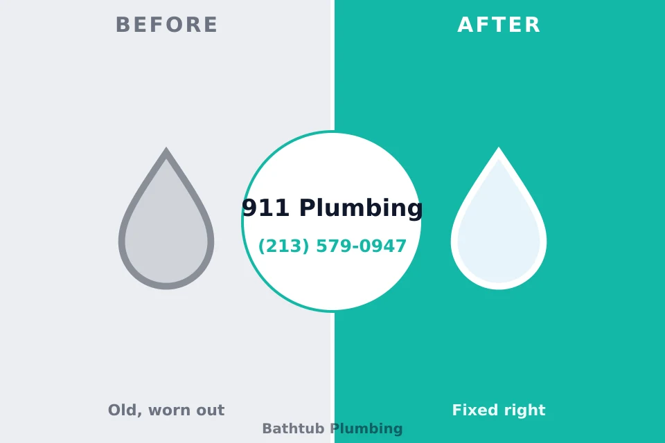 Before and after: plumbing repair Southwest Sandhill, TX